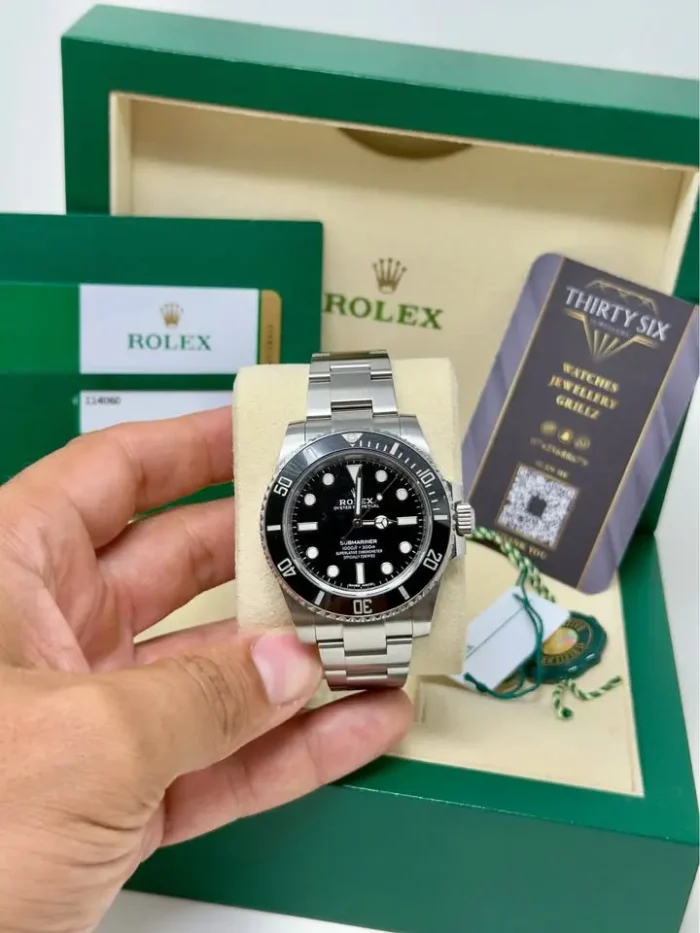 Rolex Submariner 114060 – No-Date 2020 Full Set-thirty six 4