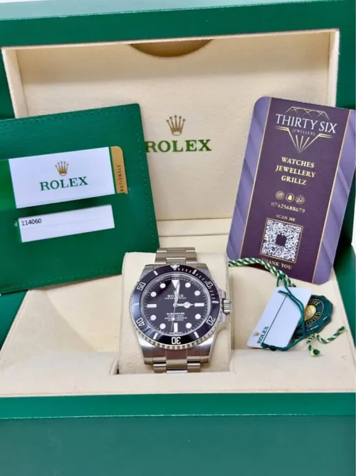 Rolex Submariner 114060 – No-Date 2020 Full Set-thirty six