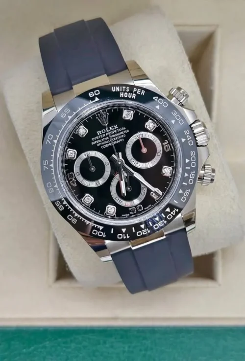 2022, New, Unworn Rolex Daytona, Diamond Dial Full Set, WRecepit, REF-116519LN