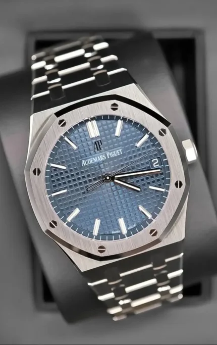 Audemars Piguet Royal Oak Blue Dial, New, Unworn, Box &Papers, REF - 15500ST