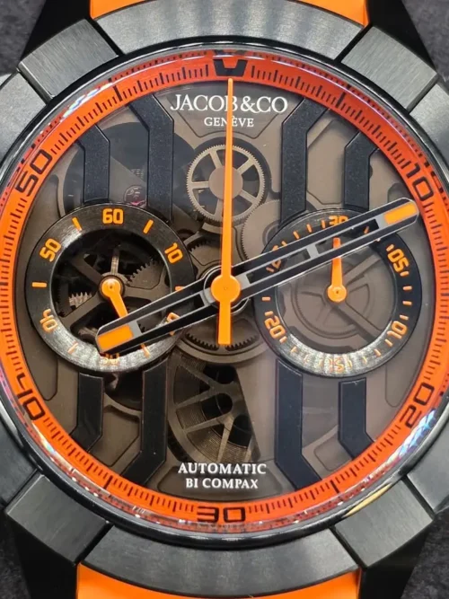 Jacob & Co. Epic X Chrono 44mm Titanium Orange EC430.21.AB.AA.ABRUA-2