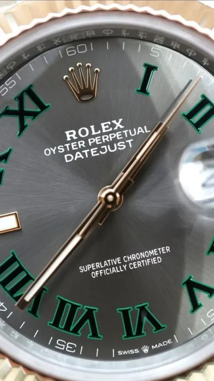 Rolex DateJust 41, Rose Gold, Wimbledon, 2024, New, Unworn, REF 126331-2