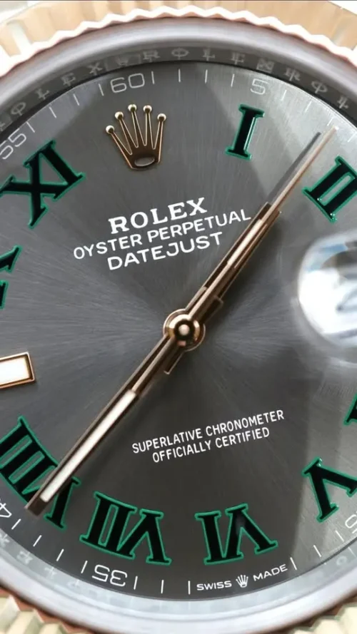 Rolex DateJust 41, Rose Gold, Wimbledon, 2024, New, Unworn, REF 126331-2