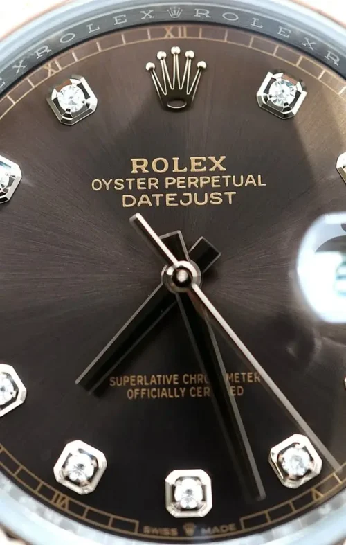 Rolex Datejust 41, Diamond Dot Dial, With Box & Papers, REF 126331-5