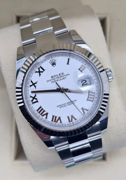 Rolex Datejust 41, Roman Numerals ,2024, New, Unworn, Box & Papers, REF 126334