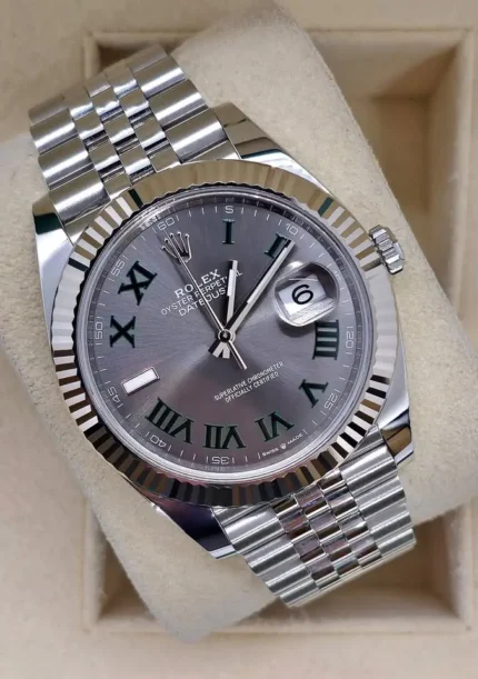 Rolex Datejust 41 Wimbledon, Immaculate, With Box & Papers, REF, 126334