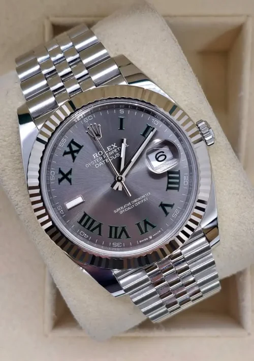 Rolex Datejust 41 Wimbledon, Immaculate, With Box & Papers, REF, 126334