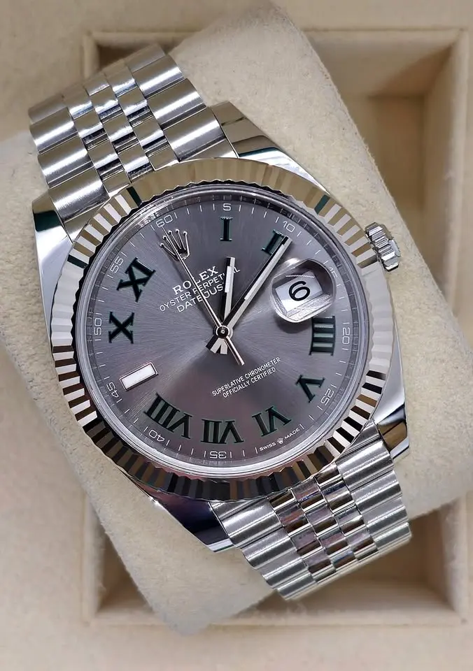 Rolex Datejust 41 Wimbledon, Immaculate, With Box & Papers, REF, 126334 Rolex Datejust 41 Wimbledon, Immaculate, With Box & Papers, REF, 126334