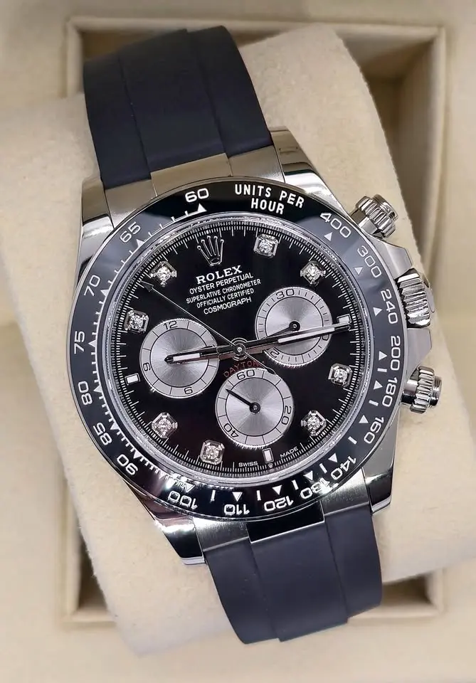 Rolex Daytona, White Gold, Immaculate, 2024, Box & Papers, REF 126519LN Rolex Daytona, White Gold, Immaculate, 2024, Box & Papers, REF 126519LN
