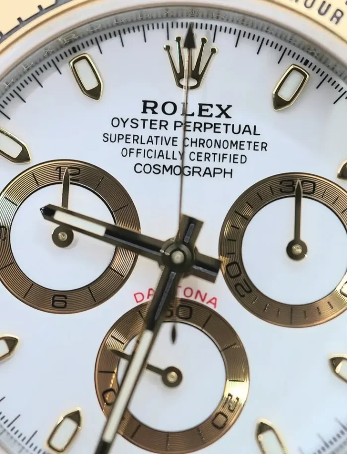 Rolex Daytona, Yellow Gold & Steel, Immaculate, With Box & Papers, REF 116503-2