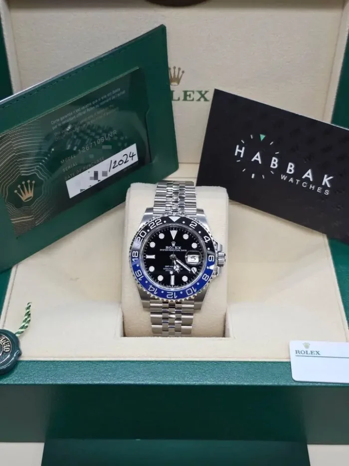 Rolex GMT-Master II BATGIRL 126710BLNR-3
