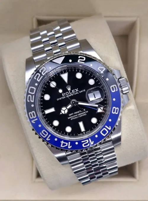 Rolex GMT-Master II Batgirl, 2023, Immaculate, Box & Papers, REF 126710BLNR