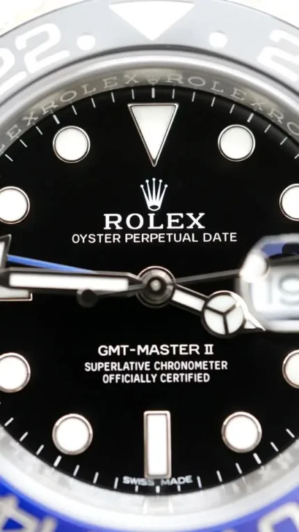 Rolex GMT Master II Batman, Immaculate Condition, Box & Registry , REF 116710-2