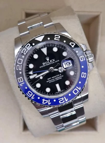 Rolex GMT Master II Batman, Immaculate Condition, Box & Registry , REF 116710
