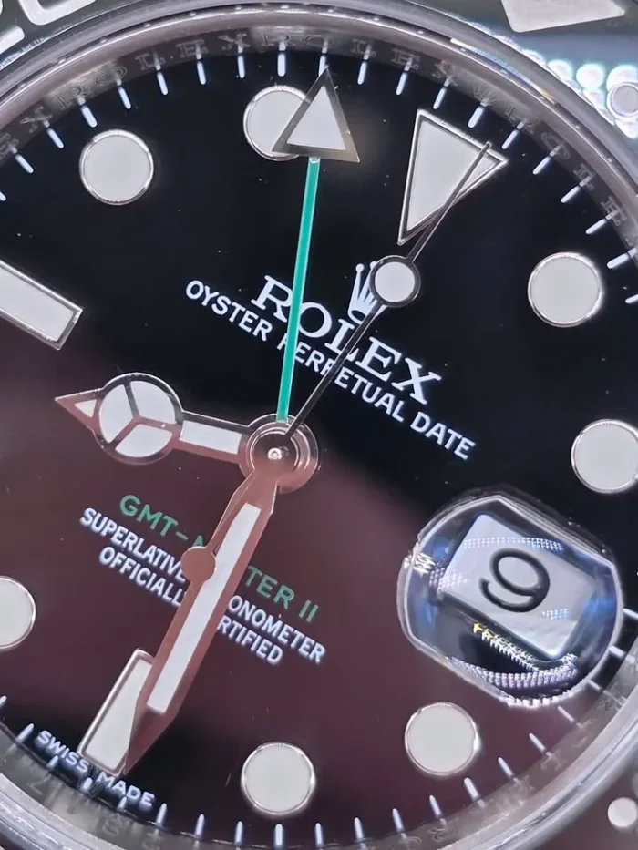 Rolex GMT-Master II Black Dial Used Like New, With Box & Papers REF 116710LN-2