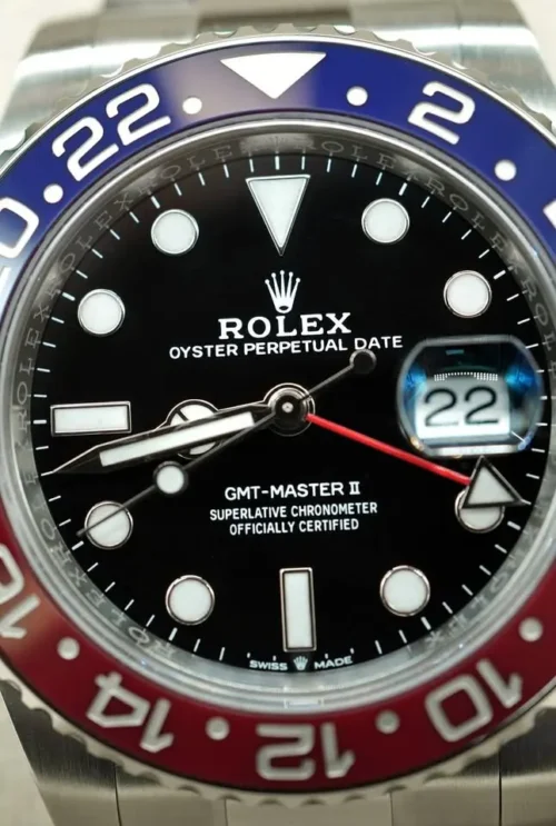 Rolex GMT-Master II Pepsi, 2023, New, Unworn, Full Set, REF 126710BLRO-2