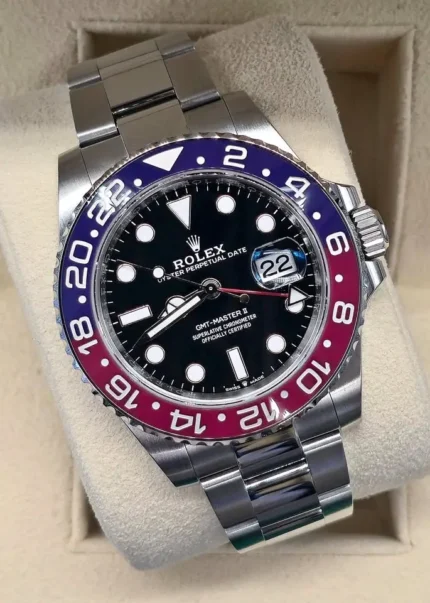 Rolex GMT-Master II Pepsi, 2024, New, Unworn, Full Set, REF 126710BLRO