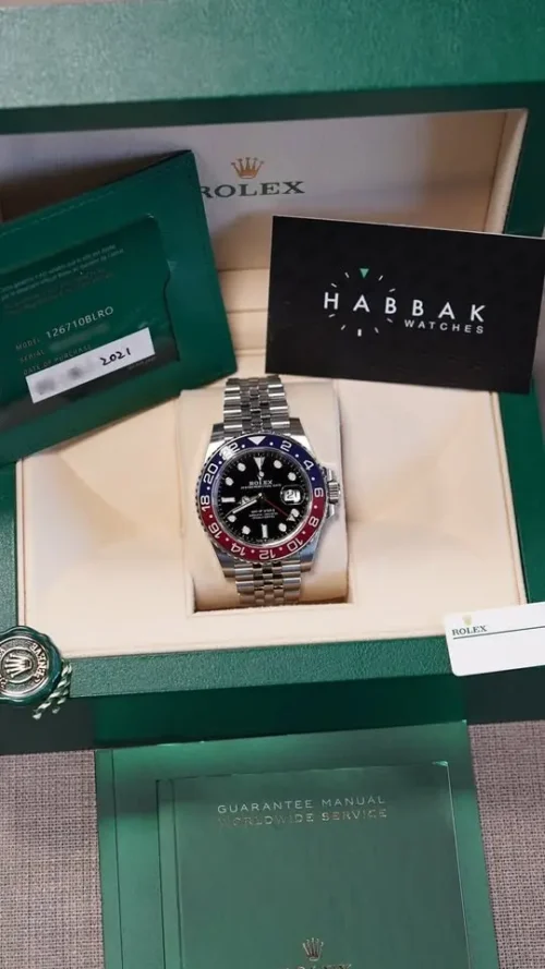 Rolex GMT-Master II, Pepsi, New, Unworn, With Box & Papers REF 126710BLRO-3