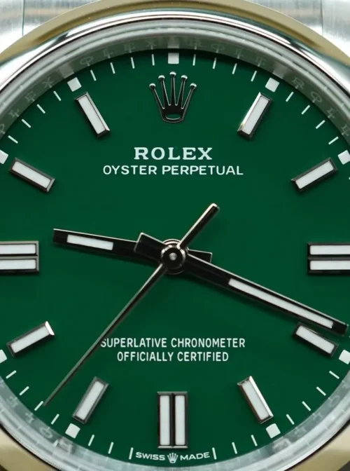 Rolex Oyster Perpetual 36, Green Dial, 2024,New, Unworn, Box, Papers,REF 126000-2