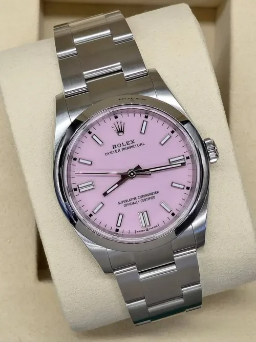 Rolex Oyster Perpetual 36,Candy Pink Dial, 2026,New, Unworn,Full Set, REF126000