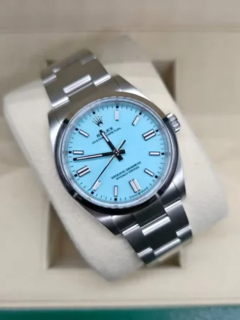 Rolex Oyster Perpetual Tiffany Dial 36mm, 2026, New Unworn Full Set, REF 126000