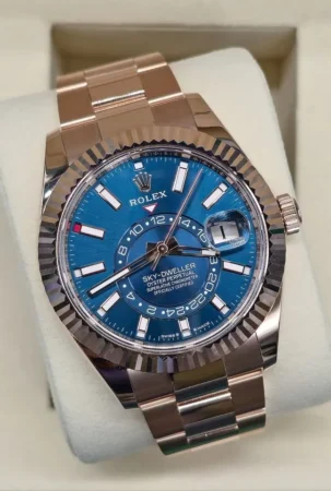 Rolex Sky Dweller, Rose Gold, 2025, New, Unworn, Full Set, REF 336935