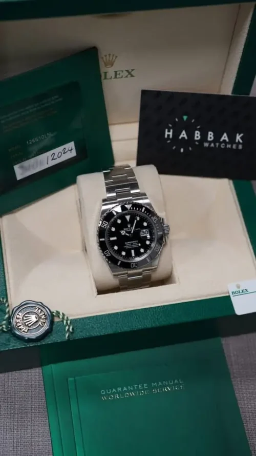 Rolex Submariner Date, 2024, New, Unworn, Box & Papers, REF - 126610LN-3