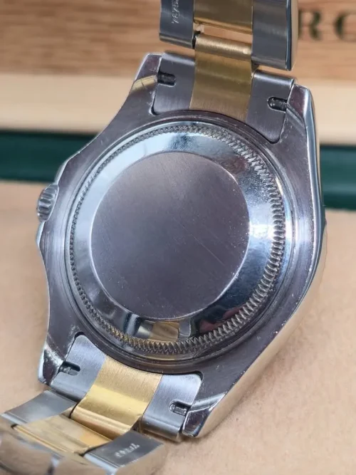 Rolex Yacht-Master 35, Bimetal, With Box & Papers, REF 168623-4