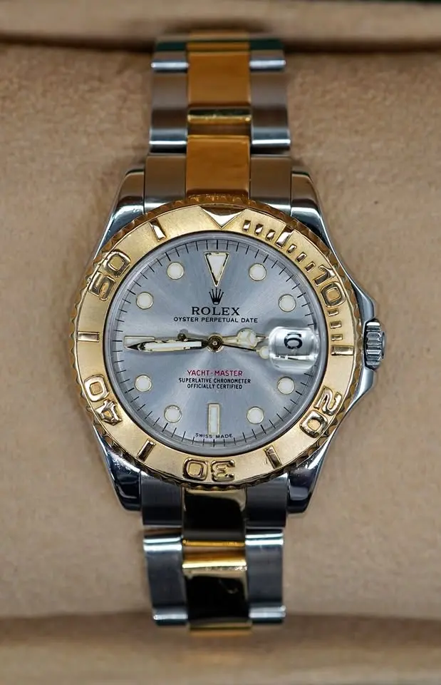 Rolex Yacht-Master 35, Bimetal, With Box & Papers, REF 168623 Rolex Yacht-Master 35, Bimetal, With Box & Papers, REF 168623