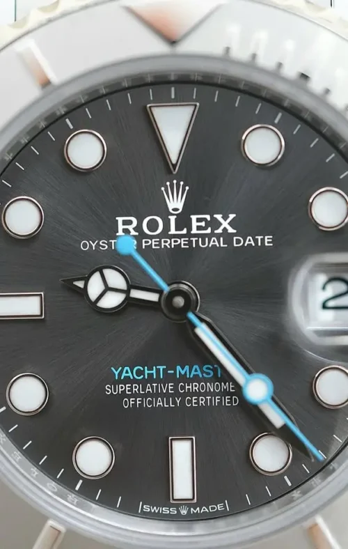 Rolex Yacht-Master 37, Rhodium Dial, 2024, New, Unworn, Full Set, REF 268622-2