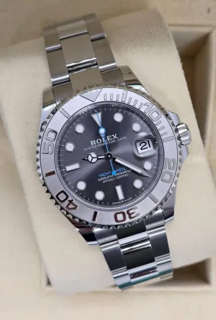Rolex Yacht-Master 37, Rhodium Dial, 2024, New, Unworn, Full Set, REF 268622