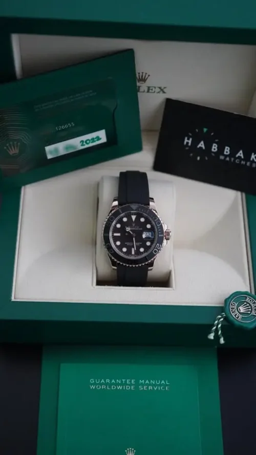 Rolex Yacht-Master 40, Rose Gold, 2022, Immaculate, Box & Papers - REF 126655-3