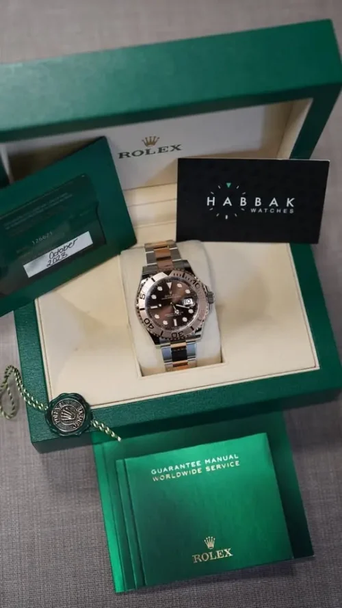 Rolex Yacht-Master 40, Rose Gold, New, Unworn, Box & Papers, REF 126621-3