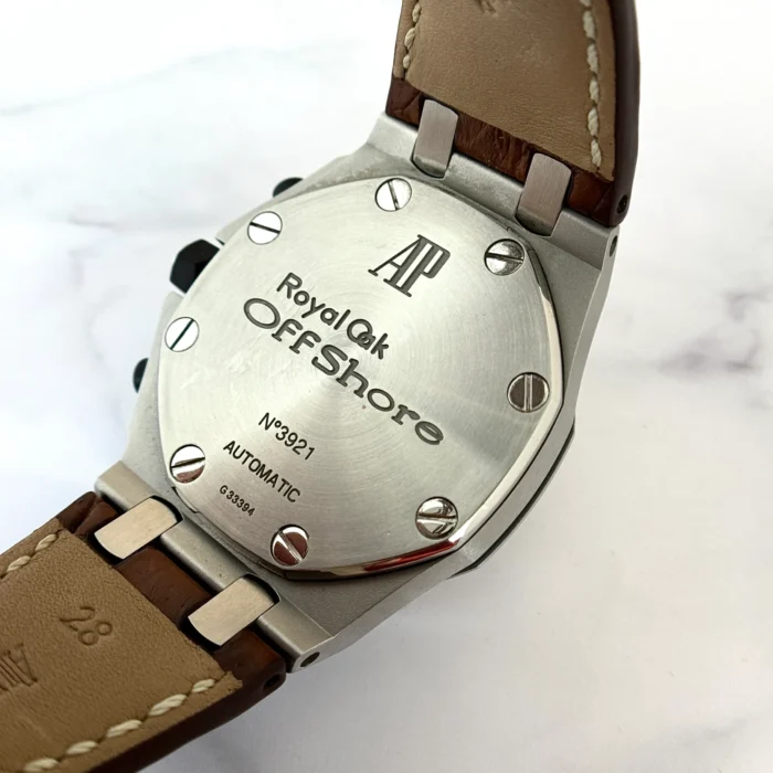 Audemars Piguet Royal Oak Offshore Chronograph 42mm Safari Steel Leather Band (9)