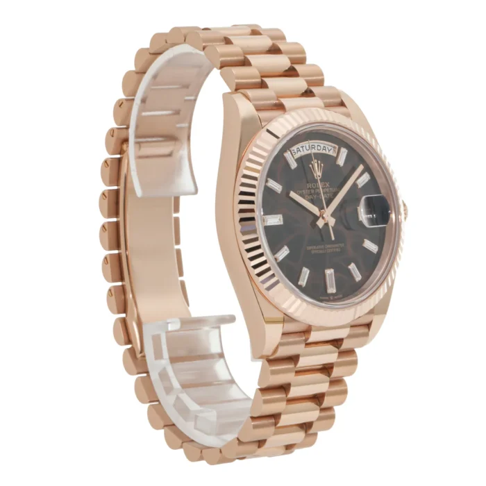 Rolex Day-Date 228235 front left side view