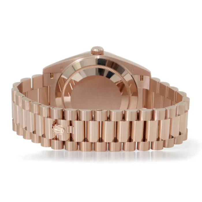 Rolex Day-Date 228235 President bracelet Crownclasp closed