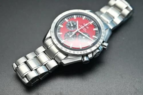 Omega Speedmaster Legend Schumacher 3506.61 Red Dial (13)