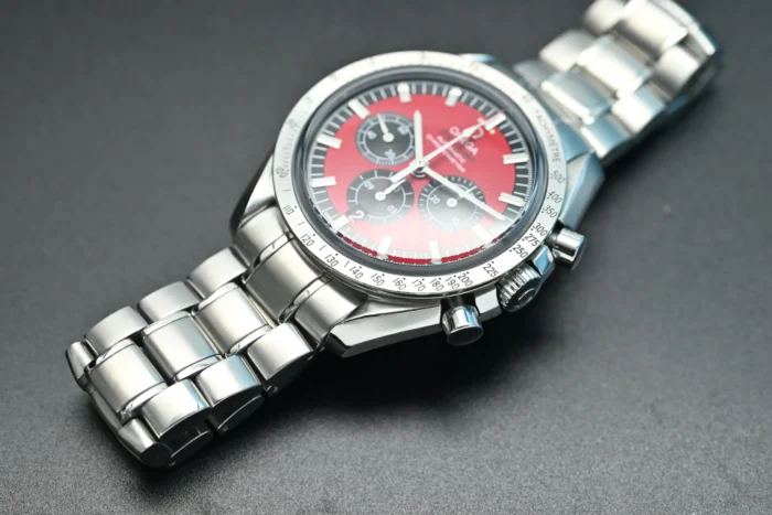 Omega Speedmaster Legend Schumacher 3506.61 Red Dial (13)
