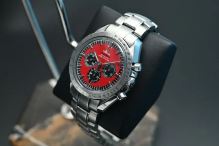 Omega Speedmaster Legend Schumacher 3506.61 Red Dial (2)