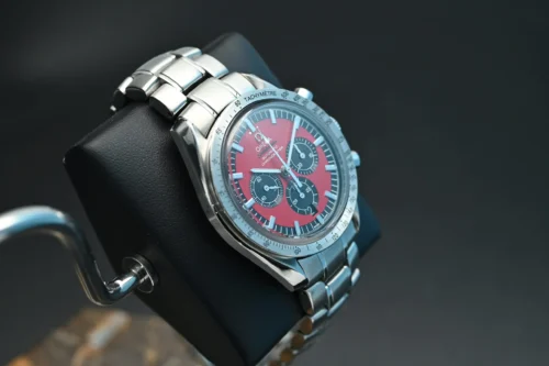 Omega Speedmaster Legend Schumacher 3506.61 Red Dial (3)