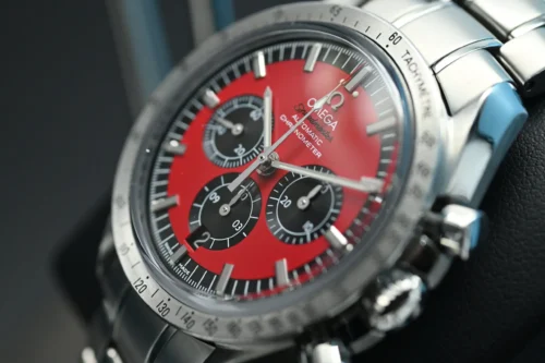 Omega Speedmaster Legend Schumacher 3506.61 Red Dial (4)