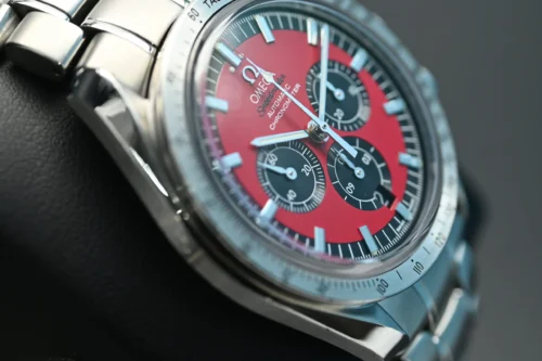 Omega Speedmaster Legend Schumacher 3506.61 Red Dial (5)