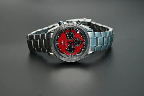 Omega Speedmaster Legend Schumacher 3506.61 Red Dial (6)