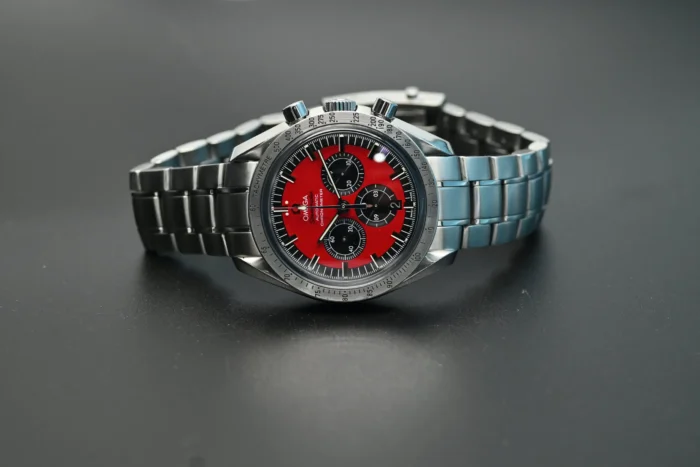 Omega Speedmaster Legend Schumacher 3506.61 Red Dial (6)