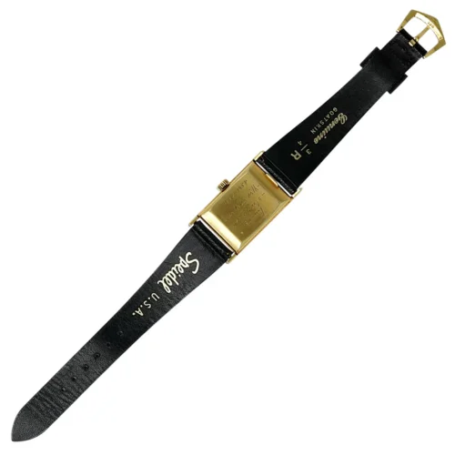 Patek Philippe Gondolo Tiffany & Co Signed 18K Yellow Gold Manual Winding 22 x 40 mm 1950s Ref 25541 Manta Ray Patek Philippe Gondolo (12)
