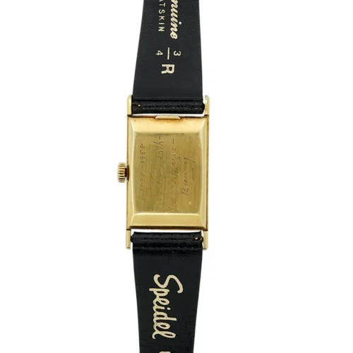 Patek Philippe Gondolo Tiffany & Co Signed 18K Yellow Gold Manual Winding 22 x 40 mm 1950s Ref 25541 Manta Ray Patek Philippe Gondolo (9)