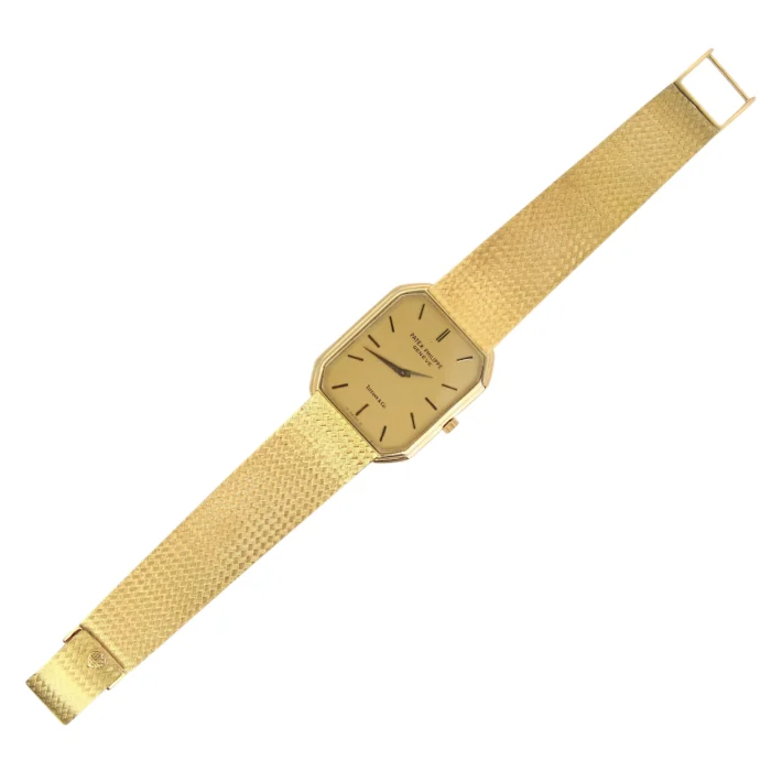 Patek Philippe Tiffany & Co 18K Yellow Gold Dial Manual Wind Ref 38603-3
