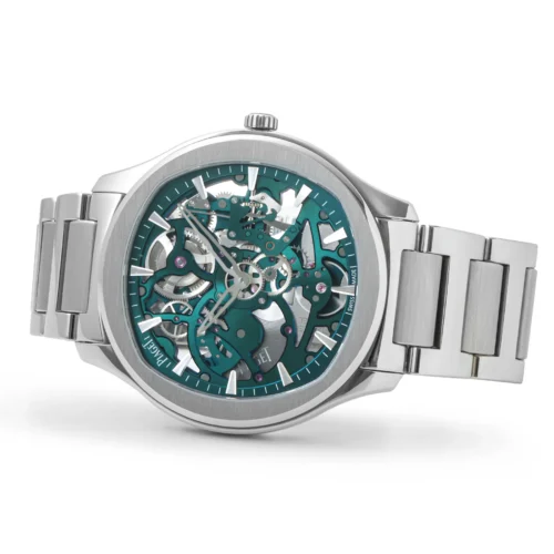 Piaget Polo Skeleton G0A47008 stainless steel case side profile