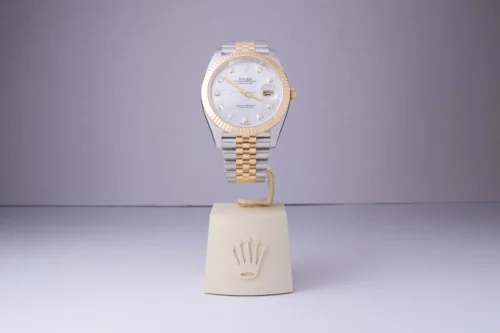 Rolex 2018 Datejust 41 126333 MOP Diamond Dial on Jubilee AW30290 (2)