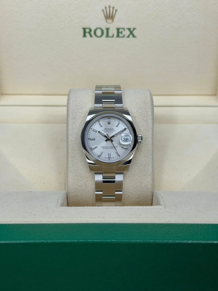 Rolex Datejust 31mm Silver dial ✨ 178240 Oyster Bracelet Full Set 2019-2
